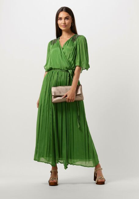 LOUIZON Robe maxi ASTRAL en vert - large