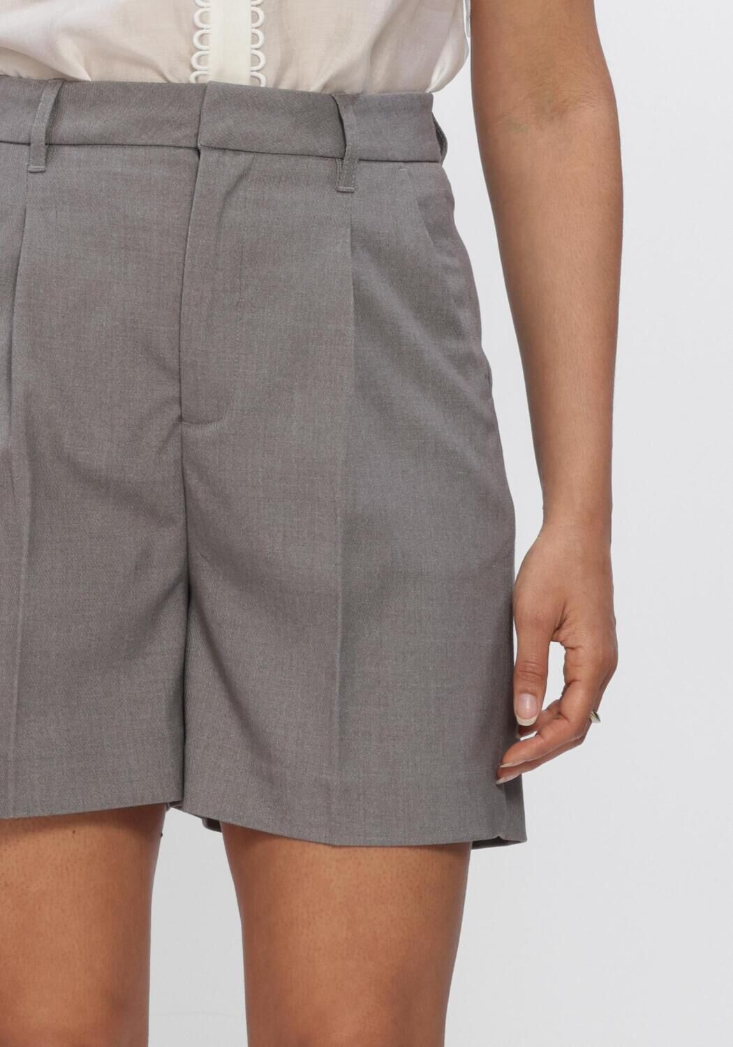 COPENHAGEN MUSE Pantalon courte CMTAILOR-SHORTS Gris clair - large