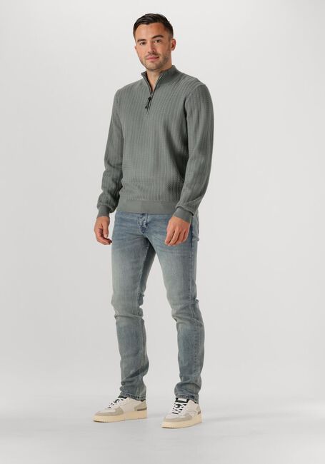 Blauwe PURE PATH Slim fit jeans THE RYAN SLIM FIT JEANS - large