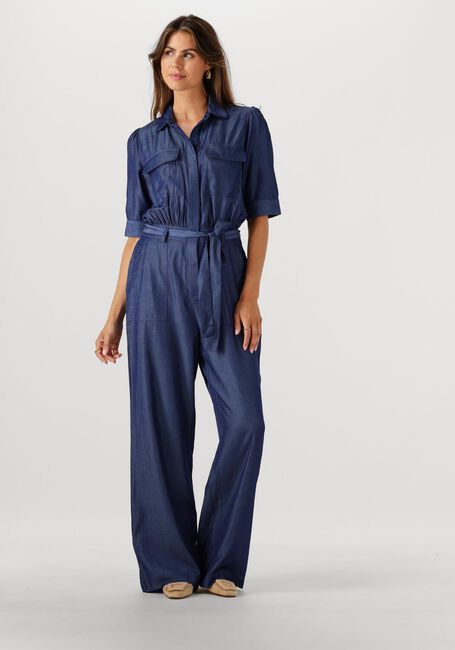 Blauwe MINUS Jumpsuit LEVANA JUMPSUIT - large