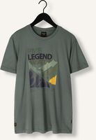 Groene PME LEGEND T-shirt SHORT SLEEVE R-NECK SINGLE JERSEY Groene PME LEGEND T-shirt SHORT SLEEVE R-NECK SINGLE JERSEY - medium