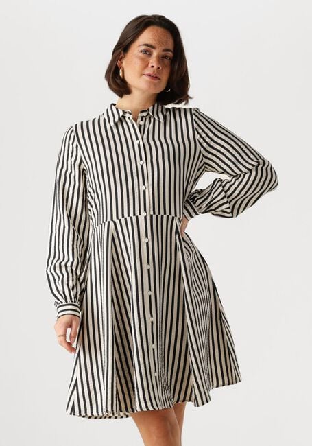 Zwarte Y.A.S. Mini jurk YASKAYA LS SHIRT DRESS S. NOOS - large