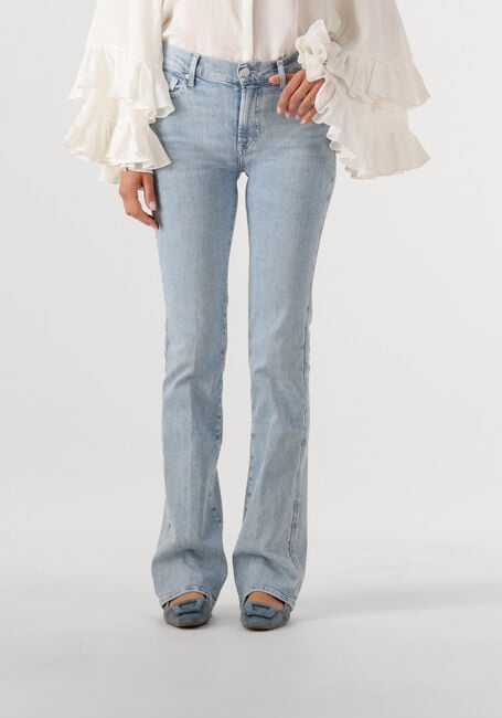 Lichtblauwe 7 FOR ALL MANKIND Bootcut jeans BOOTCUT OLINA WITH EMBELLISHED SQUIGGLE - large