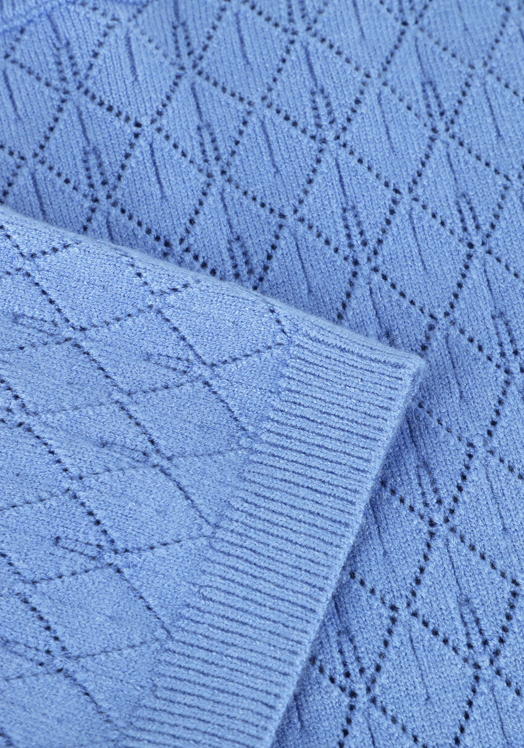 SELECTED WOMEN Haut SLFHELEN 2/4 KNIT BOAT NECK Bleu clair - large