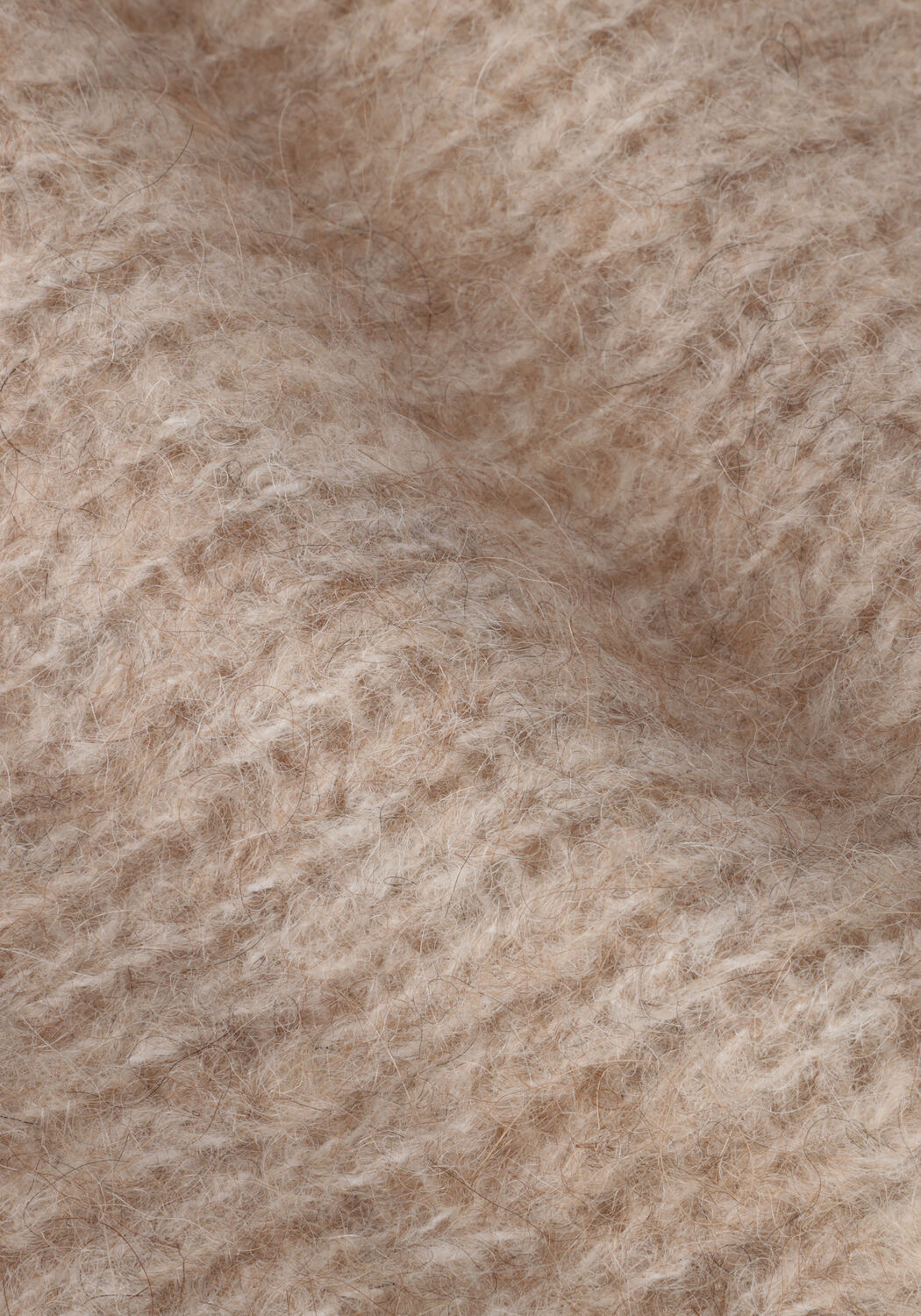 NEO NOIR Pull COFO FLUFFY KNIT BLOUSE en beige - large