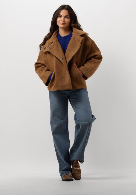 BY-BAR Manteau RIKA COAT en camel - large