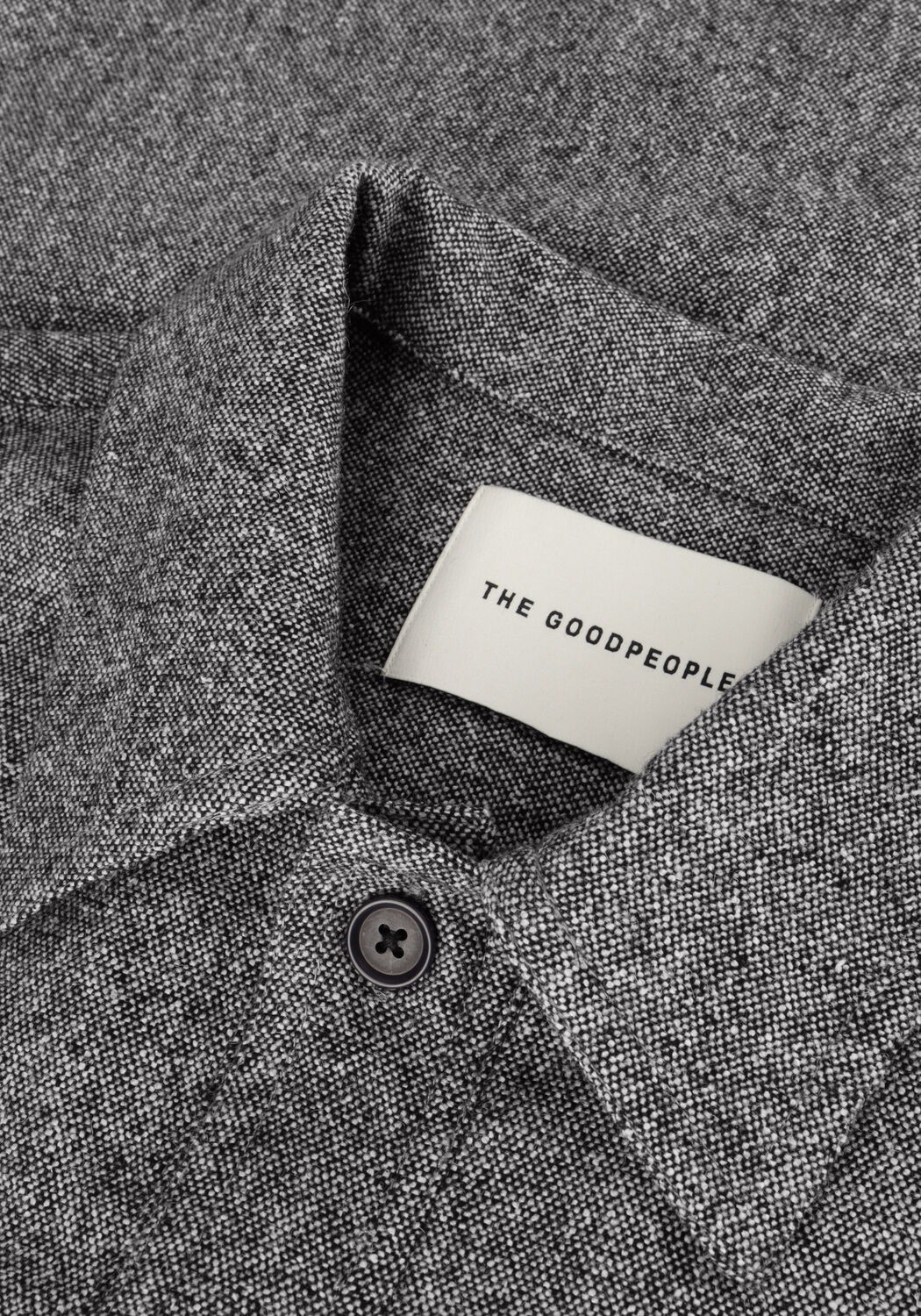 THE GOODPEOPLE Surchemise SOLVA en gris - large