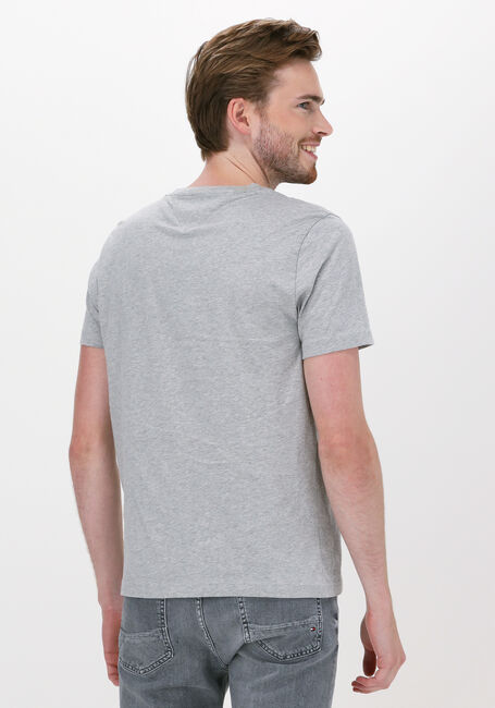 TOMMY HILFIGER T-shirt TOMMY LOGO TEE en gris - large