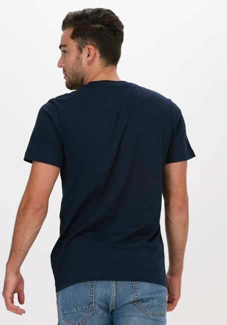 SELECTED HOMME T-shirt SLHNORMANI180 SS O-NECK TEE Bleu foncé - large
