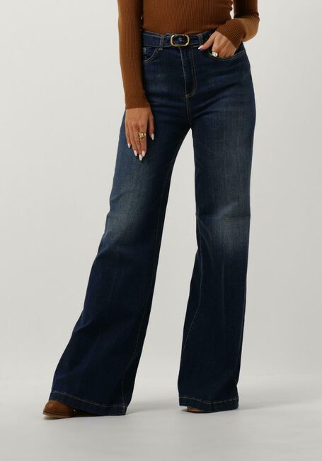 Donkerblauwe TWINSET MILANO Wide jeans 15458238-CPC - large