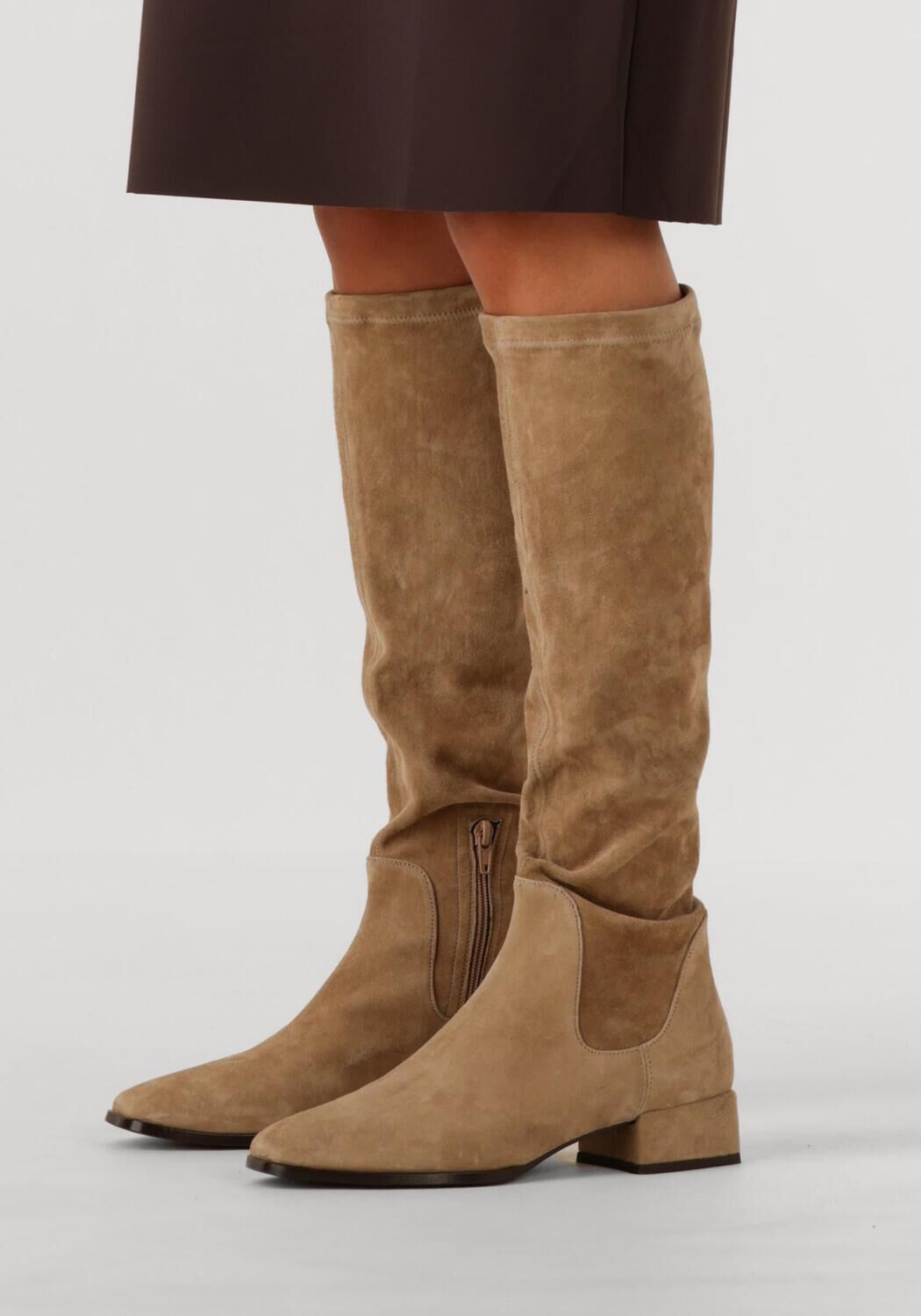 NOTRE-V Bottes hautes 25180 en taupe - large