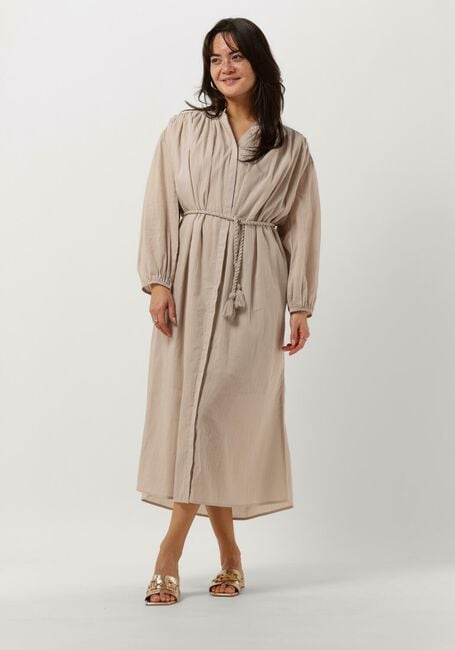 IBANA Robe midi DONTE en beige - large