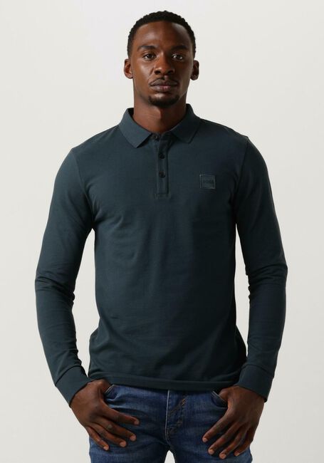 BOSS ORANGE Polo PASSERBY Vert foncé - large