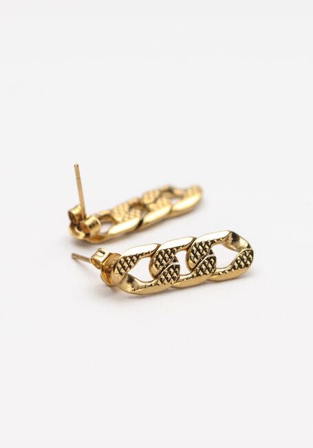 NOTRE-V Boucles d'oreilles OORBEL SCHAKEL Doré - large