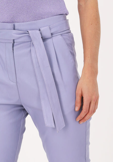 IBANA Pantalon PAULA STRETCH LEATHER Lilas - large