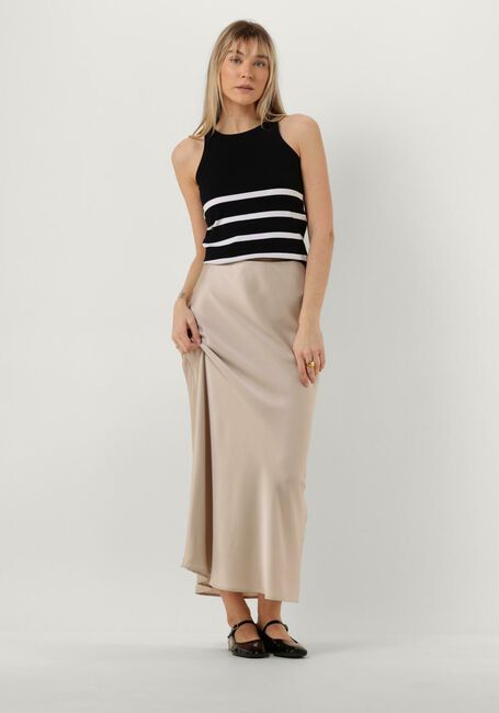 BRUUNS BAZAAR Jupe midi JOANELLE SKIRT en beige - large