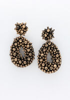 NOTRE-V Boucles d'oreilles EARRING BEADS Bronze - medium