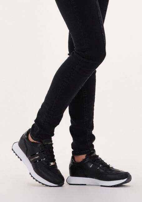 Zwarte CALVIN KLEIN Sneakers SKIVED RUNNER - large