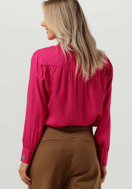 POM AMSTERDAM Blouse MILLY FIERY PINK en rose - large