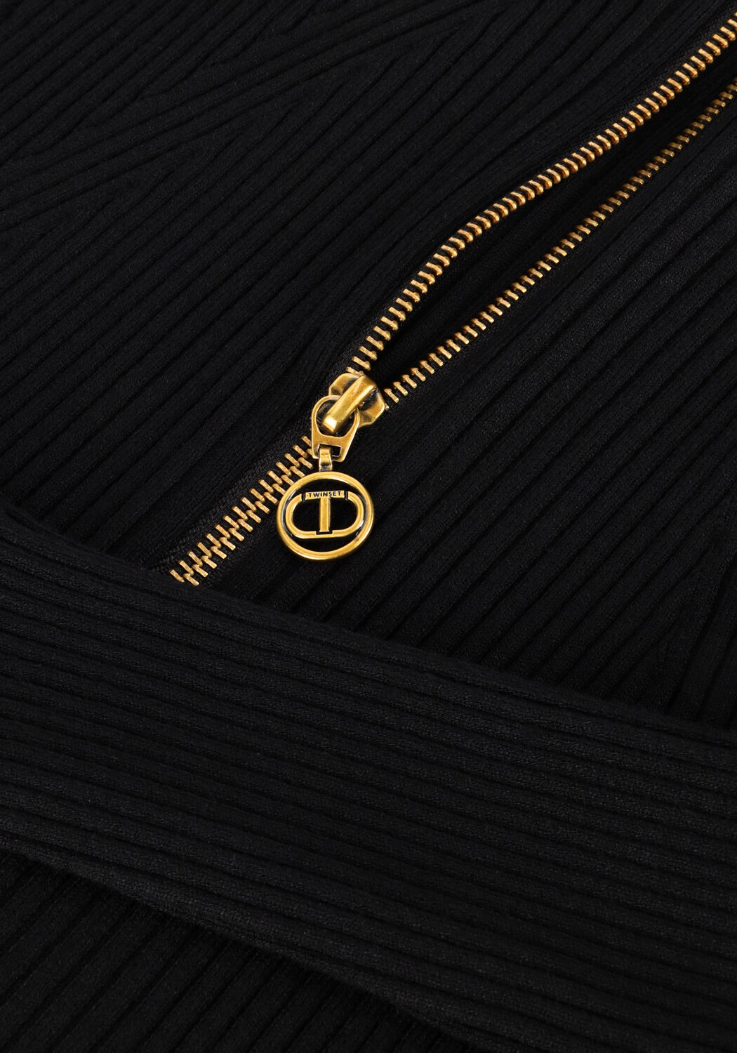 TWINSET MILANO Robe midi 242TT3080 en noir - large