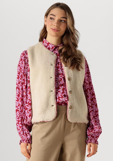 YDENCE Gilet GILET EVELYNN en beige - large