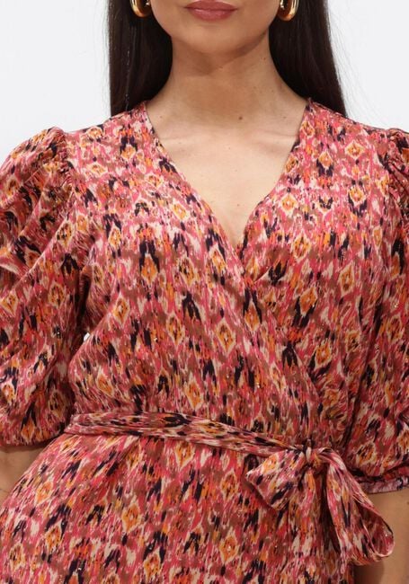 AAIKO Robe midi PIDA IKAT VIS 512 en multicolore - large