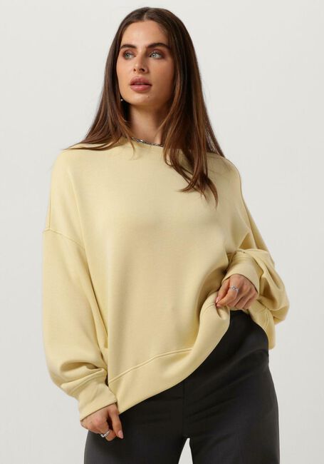 MSCH COPENHAGEN Pull MSCHDALVINA IMA Q SWEATSHIRT en jaune - large
