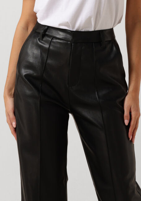 COLOURFUL REBEL Pantalon large RUS VEGAN LEATHER PANTS en noir - large