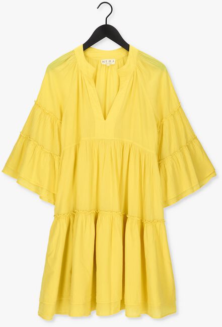 NEMA Mini robe SANNA en jaune - large