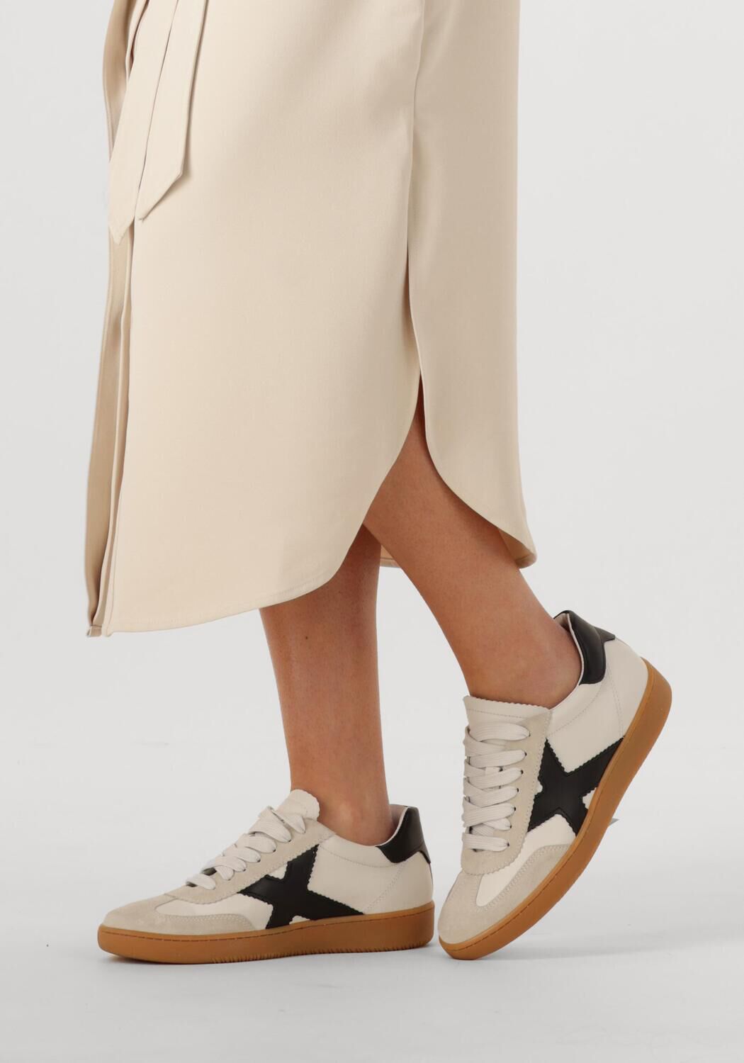 Beige OMODA ATELIER Sneakers X BO - MESIA - large