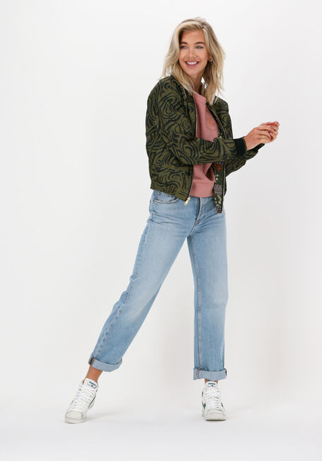 Roze SCOTCH & SODA Sweater CREWNECK SWEAT WITH TONAL EMBR - large