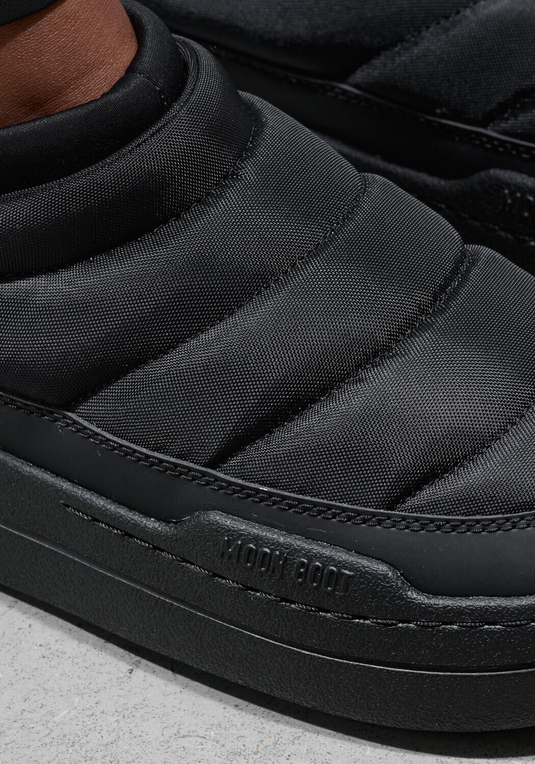 Zwarte MOON BOOT  MB PARK SOFT NYLON - large