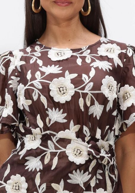 AAIKO Blazer CELINA 3D TEN 518 en marron - large