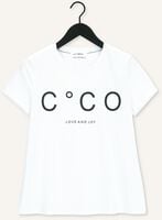 CO'COUTURE T-shirt COCO SIGNATURE TEE en blanc CO'COUTURE T-shirt COCO SIGNATURE TEE en blanc - medium