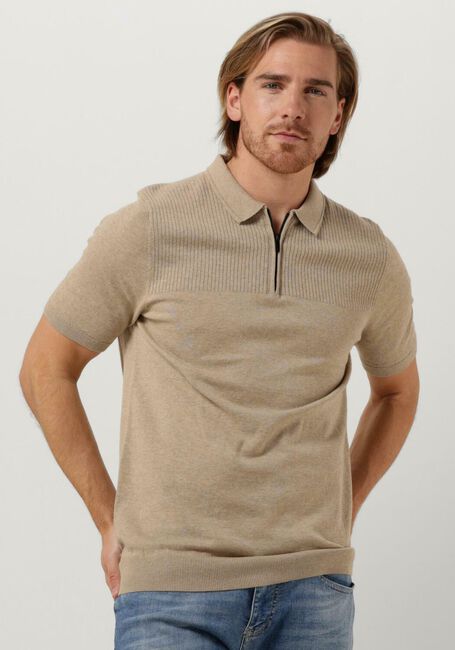 SAINT STEVE Polo GABRIEL en beige - large