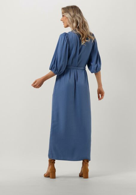 Blauwe FREEBIRD Maxi jurk WV-WASH-SATIN-VIS-23-1 - large