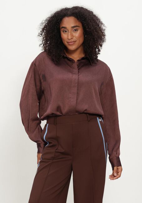 POM AMSTERDAM ROBIN CHOCOLATE BROWN Blouses Bordeaux - large