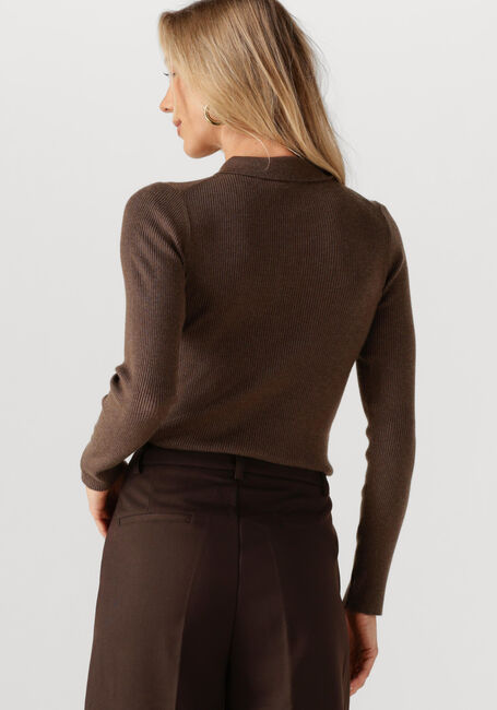 NEO NOIR PANAMA KNIT BLOUSE Blouses en marron - large