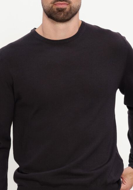 STEFANO LAURAN Pull CREW en noir - large