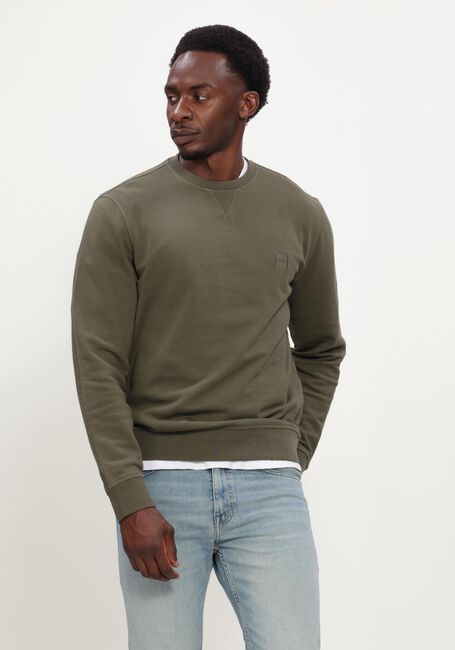 BOSS ORANGE Chandail WESTART Olive - large