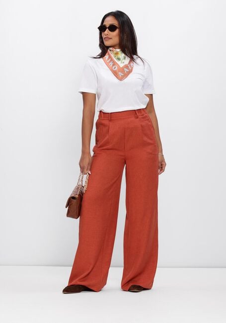 Oranje EST'SEVEN Wijde broek JILDAU TROUSER 26 - large