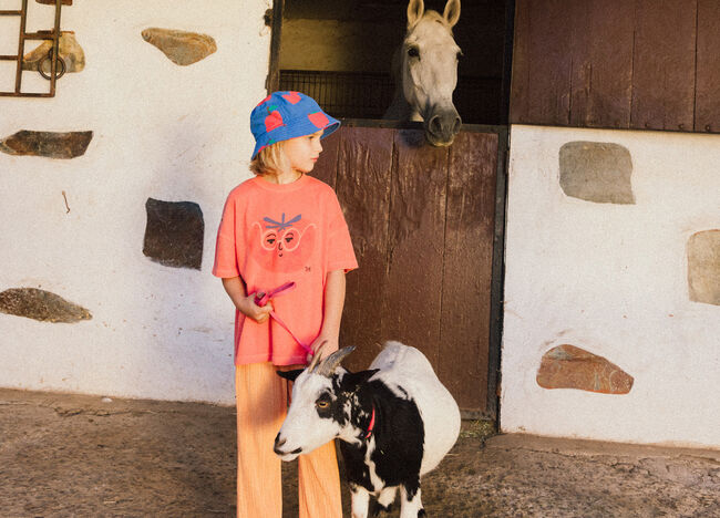Jelly Mallow T-shirt TOMATO PIGMENT T-SHIRT en orange - large