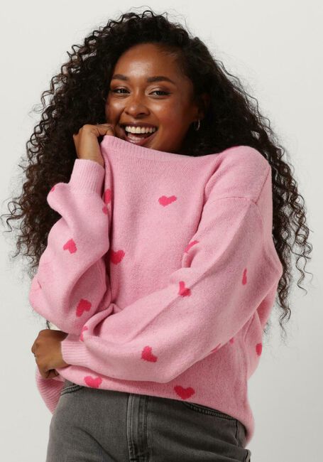 Lichtroze YDENCE Trui KNITTED SWEATER LUV - large