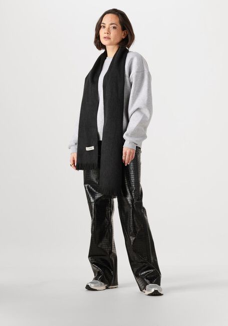 ALPACA LOCA SLIM SCARF Foulard en noir - large