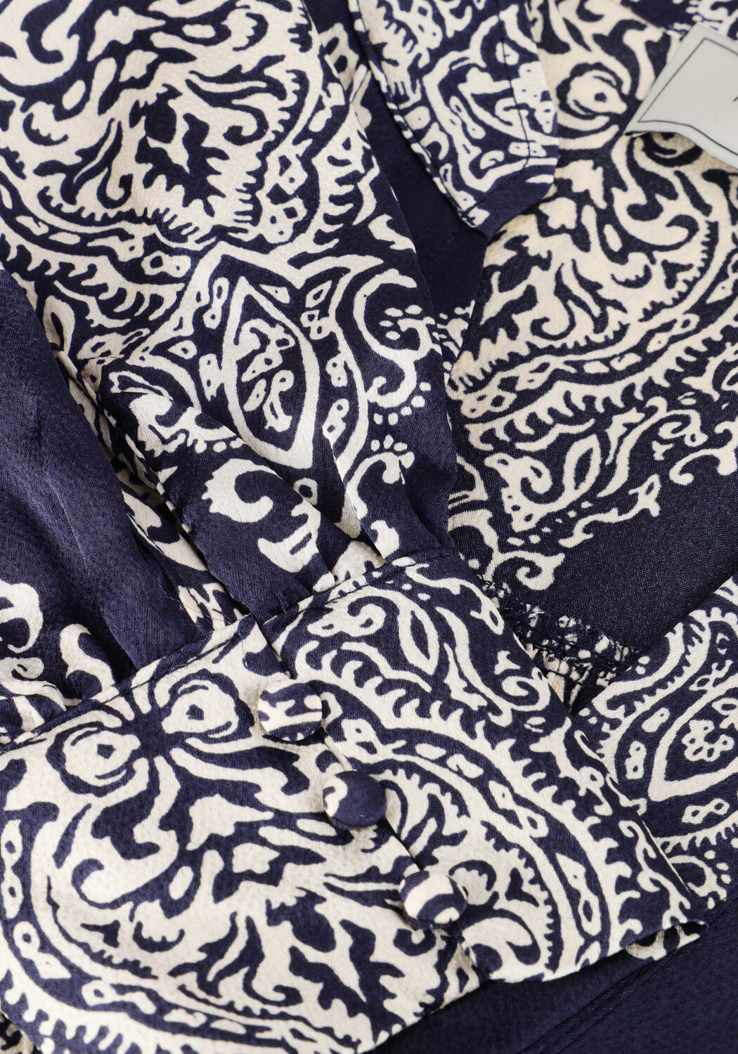 NEO NOIR ROSSLYN PAISLEY DROP BLOUSE Blouses Bleu fonc&eacute; - large