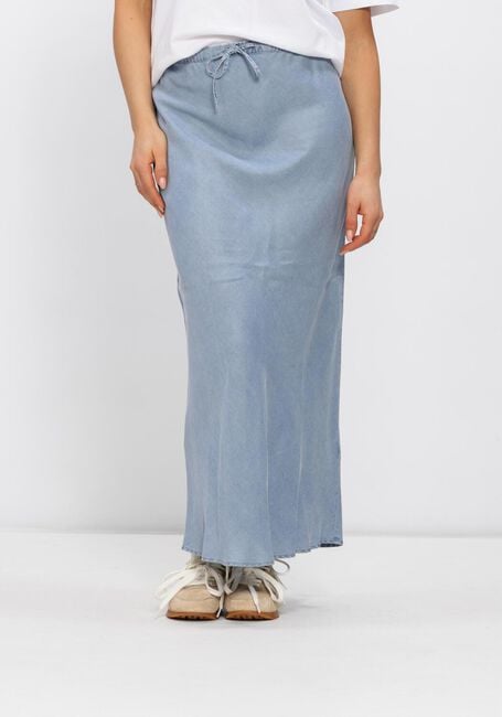Lichtblauwe MOSCOW Maxirok 119-03-BEACH SKIRT - large