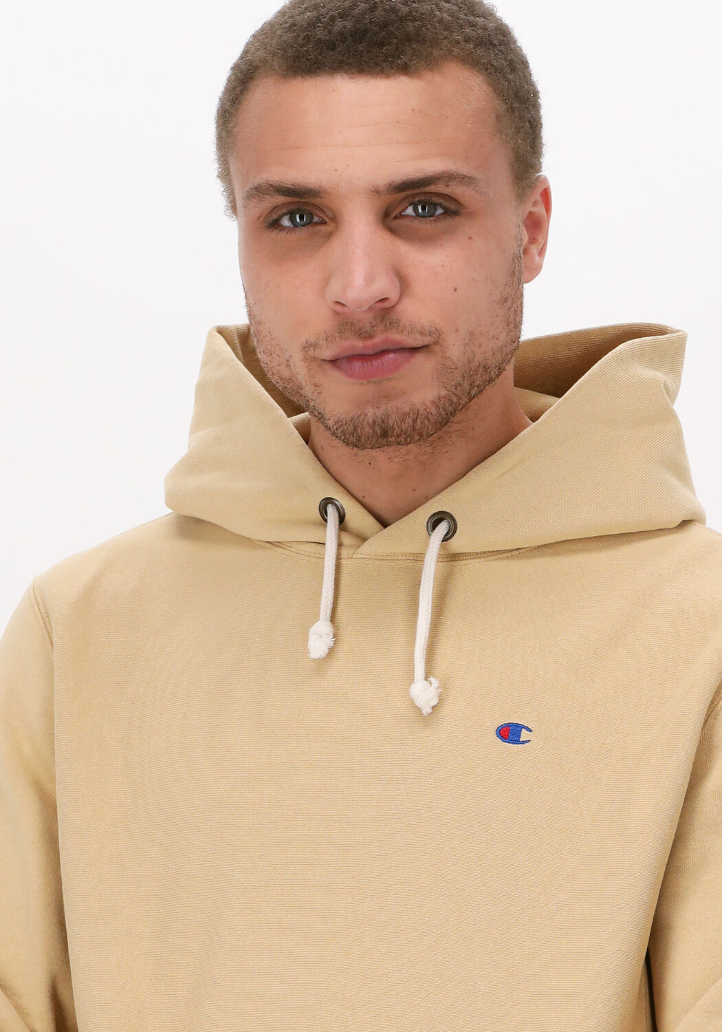 Gele CHAMPION Sweater HOODED SWEATSHIRT 217233 Omoda