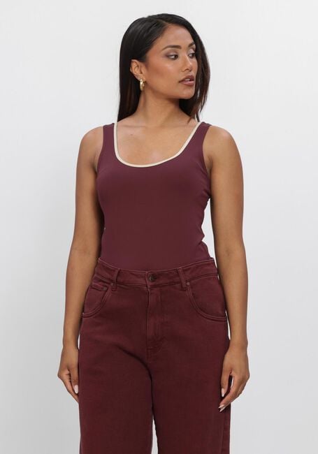 NUKUS Haut JUBA SINGLET Bordeaux - large