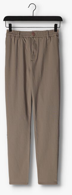 PUREWHITE Pantalon PANTS WITH SINGLE WELT BACK POCKETS AND ELASTIC WAISTBAND en taupe - large