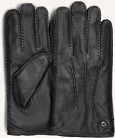Zwarte GIANNI CHIARINI Handschoenen NAPPA LEATHER GLOVES - medium